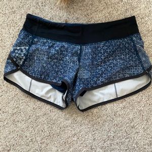 Lululemon speed up shorts